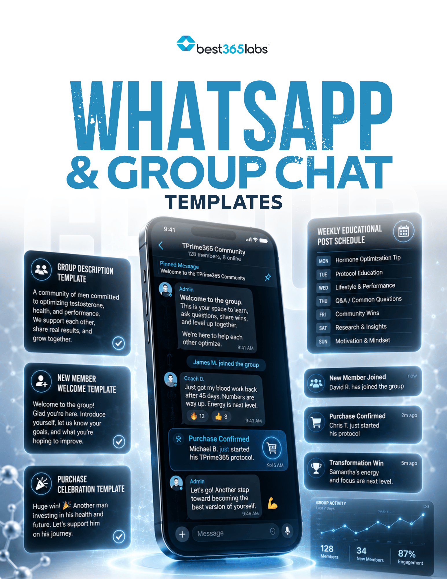 WhatsApp & Group Chat Templates